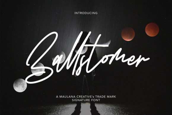 Ballstomer: A Script Font for Campaign Clarity