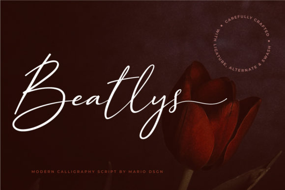 Beatlys Font: A Polished Script for Modern Branding