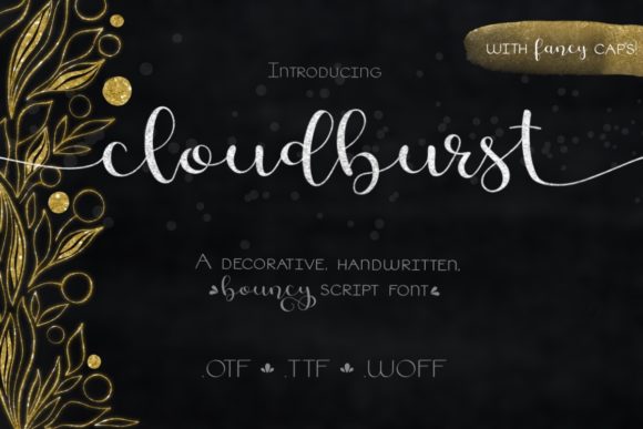 Cloudburst Typeface Review for Brand Design
