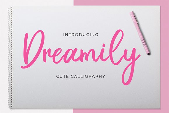 Dreamily: A Handwritten Font for Makers