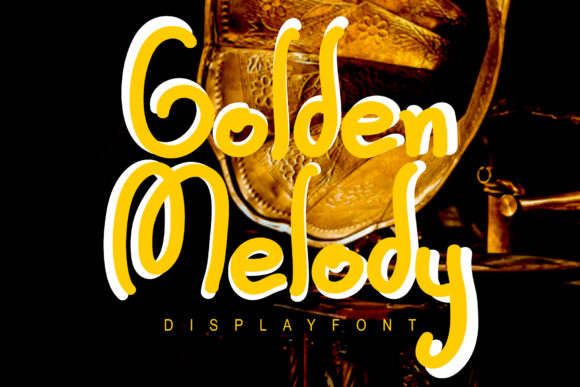 Golden Melody: A Friendly Handwritten Font for Campaigns
