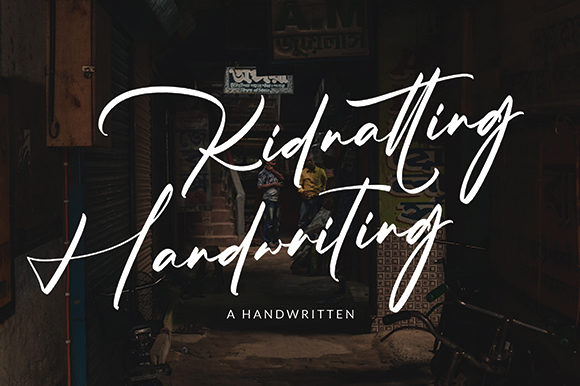Kidnatting Font Review for Campaign Designers