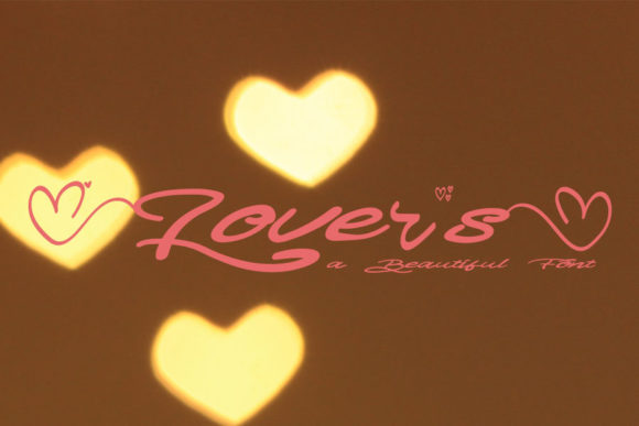 Lovers: The Script Font That Elevates Digital Branding
