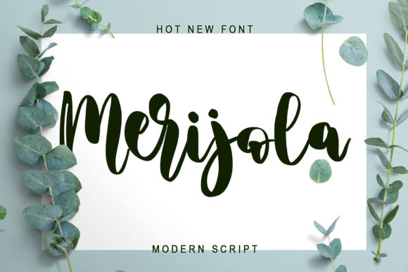 Merijola: A Whimsical Script Font for Clear Campaigns