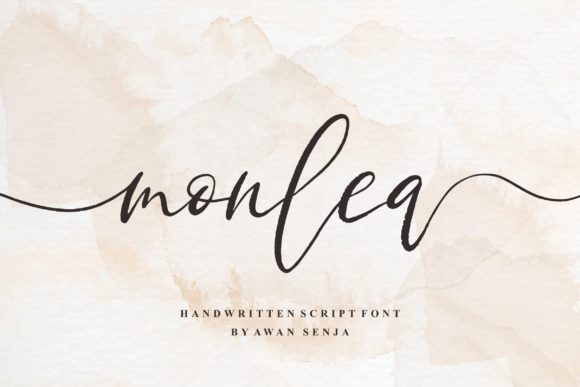 Monlea Font: Elegant Script for Branding