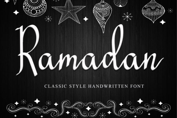 Ramadan Font: Elegant Script for Editorial Design
