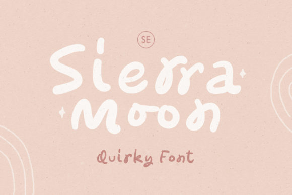 Sierra Moon: A Cheerful Handwritten Font for Editorial Design