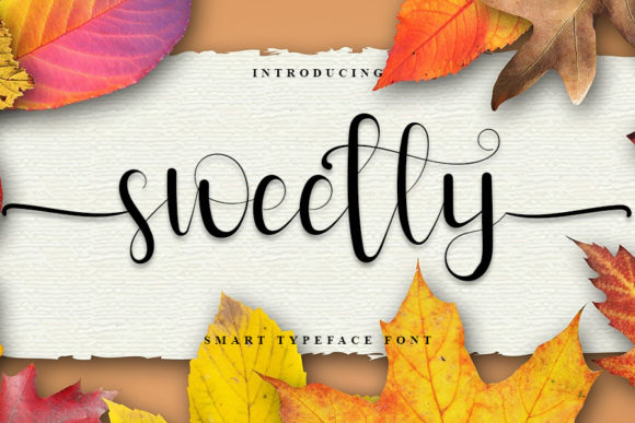 Sweetly: A Delicate Script Font for Crafters