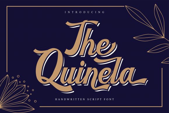 The Quinela: A Handwritten Font for Modern Web Design