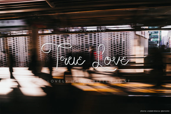 True Love Font: Elevating Brand Identity with Handwritten Style