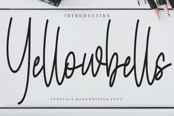 Yellowbells: A Dainty Script Font for Elegant Branding
